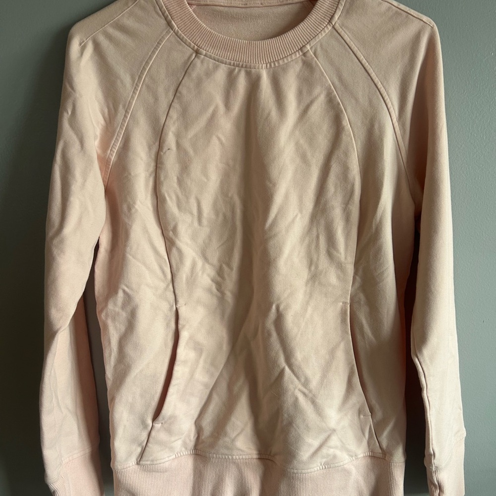 lululemon athletica Pink Sweatshirt